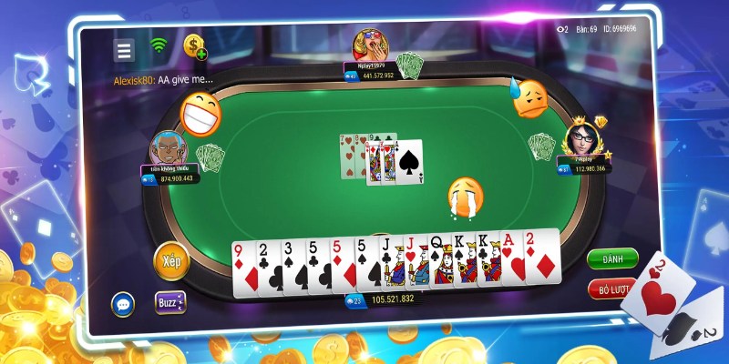 Tiến lên là game bài sát phạt